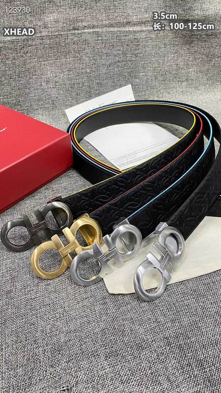 Ferragamo belt 35mmX100-125cm 8L35